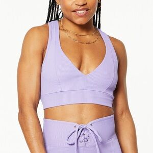 Year of Ours Purple Sports Bra